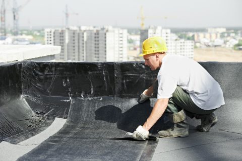 installation d'un revêtement toit terrasse